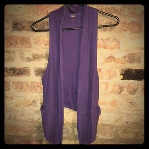 Monrow purple vest